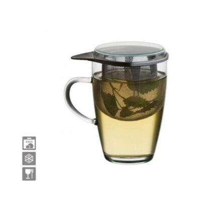 Teeglas Tea for one mit Edelstahlfilter 0,35 l - 1