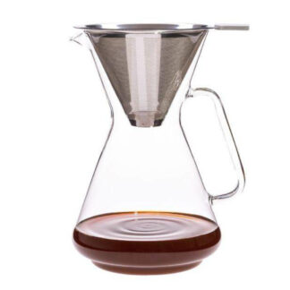 Kaffeebereiter Brasil mit Edelstahlfilter 1,2 l - 2