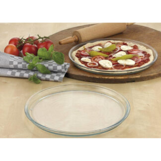 Ofenform für Pizza 32 cm Borosilikatglas - 1