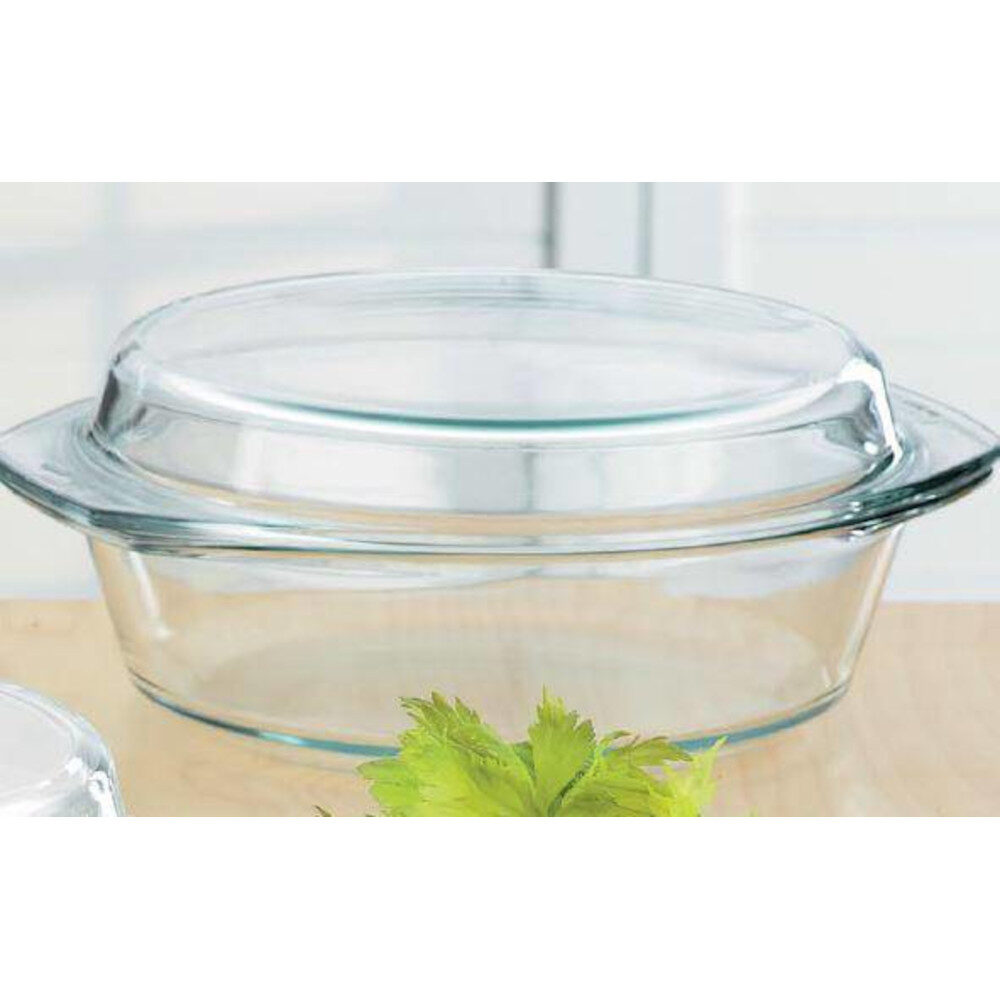 Kasserolle rund mit Deckel 2,0 l - 1